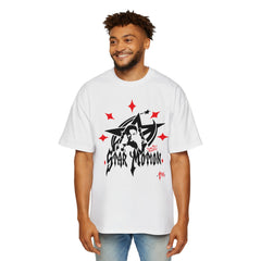 Star Motion Oversized T-Shirt - Red