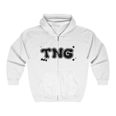 TNG New Edition Zip-Up Hoodie - White