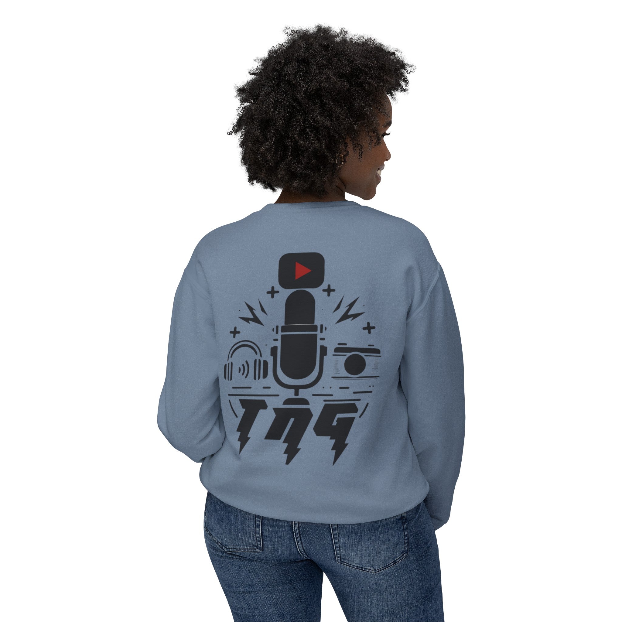 Unisex Lightweight Crewneck Sweatshirt