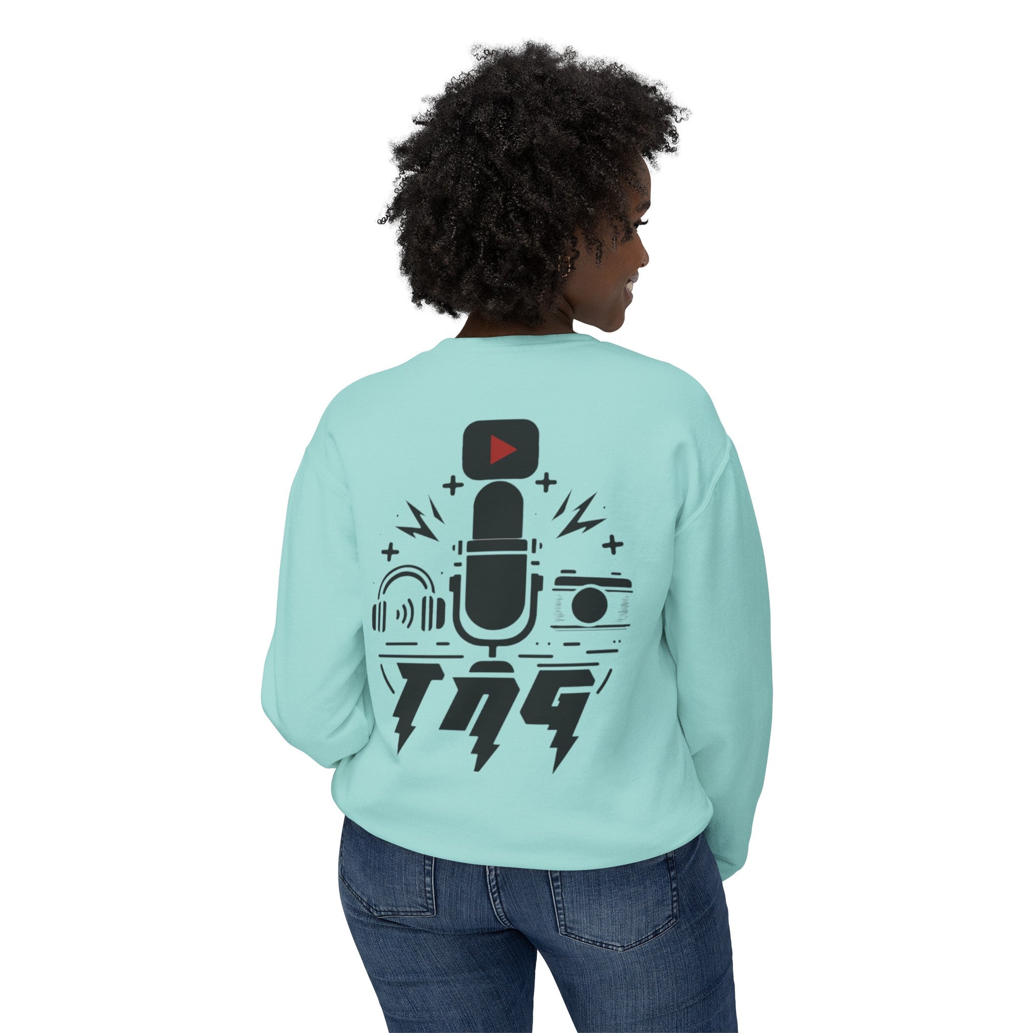 Unisex Lightweight Crewneck Sweatshirt