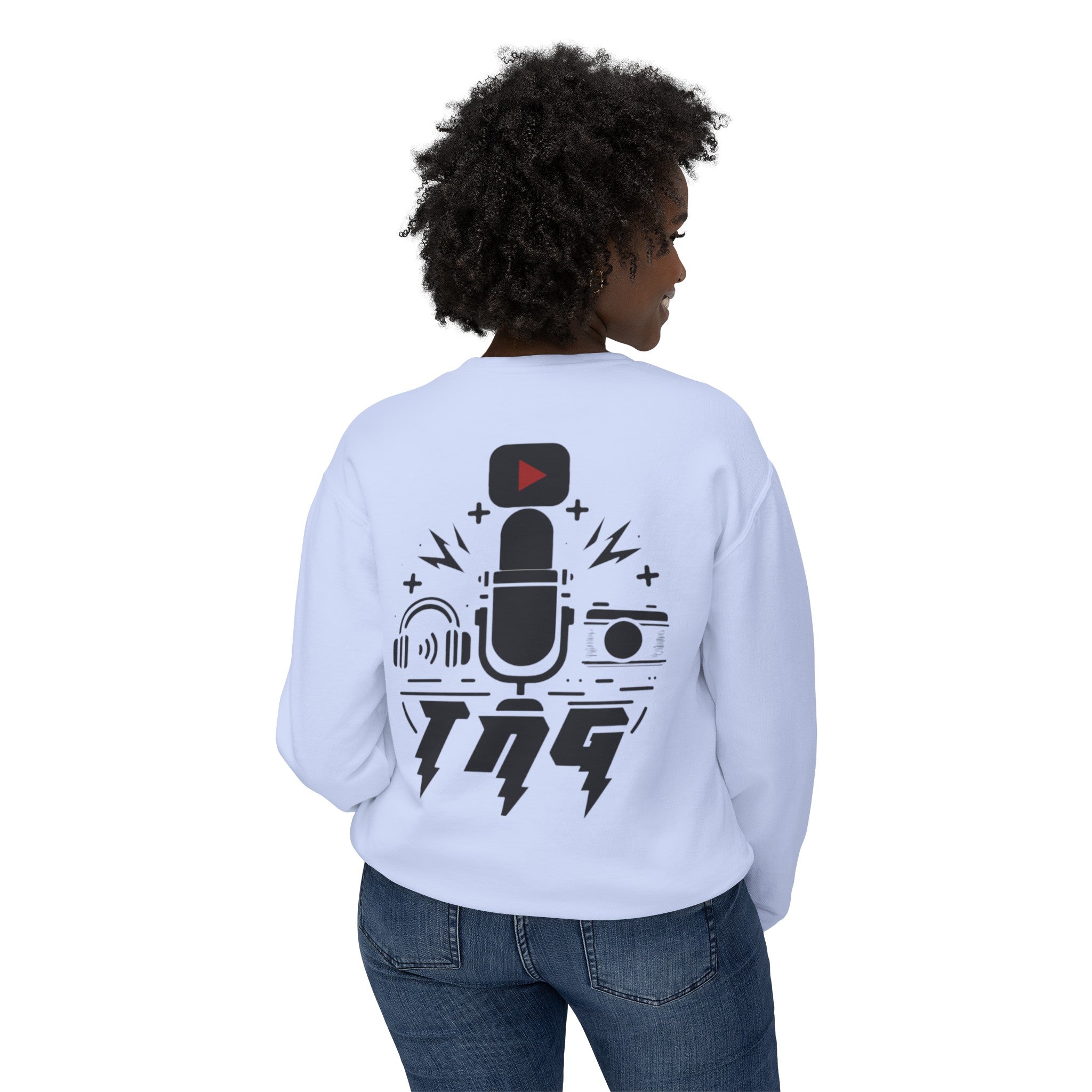 Unisex Lightweight Crewneck Sweatshirt