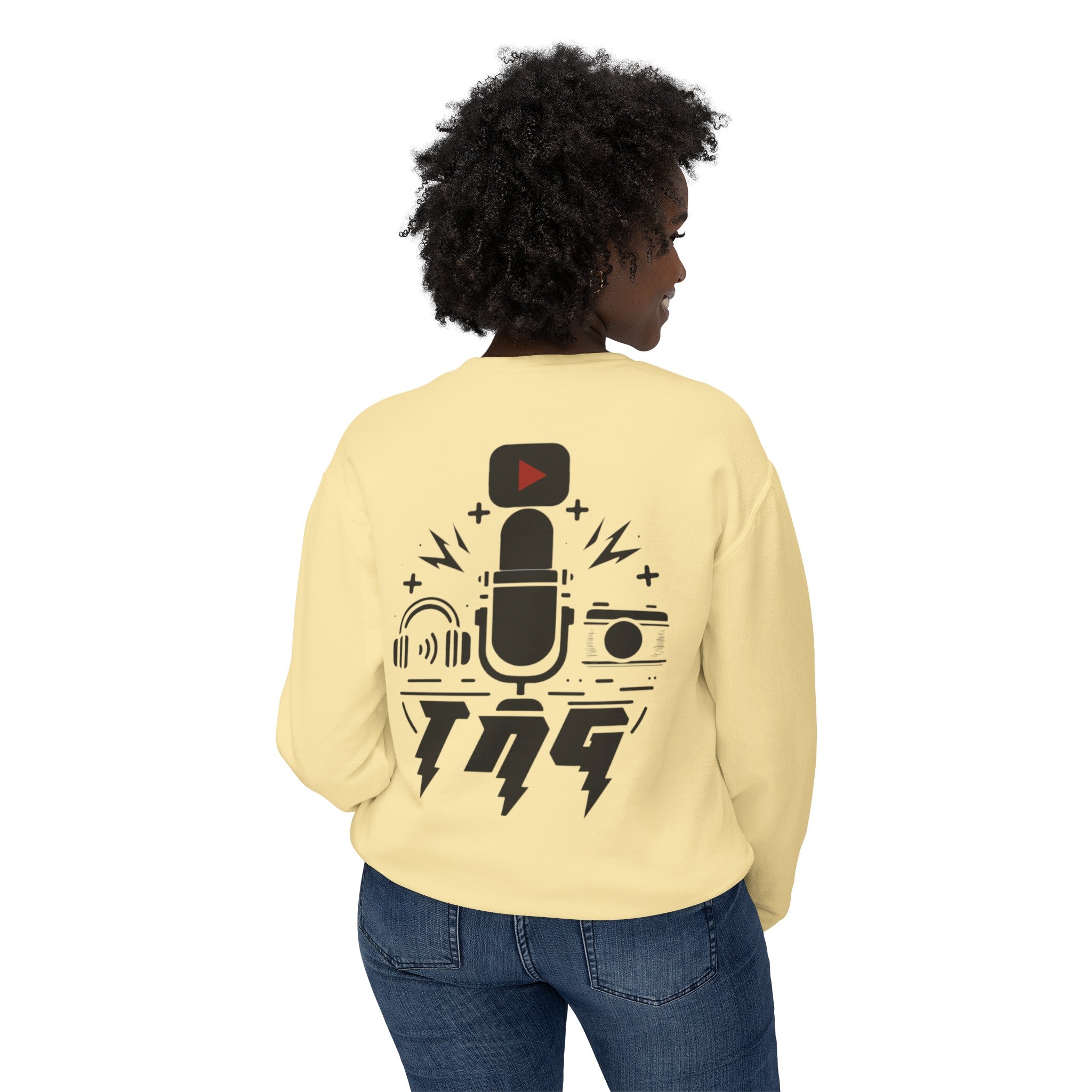Unisex Lightweight Crewneck Sweatshirt