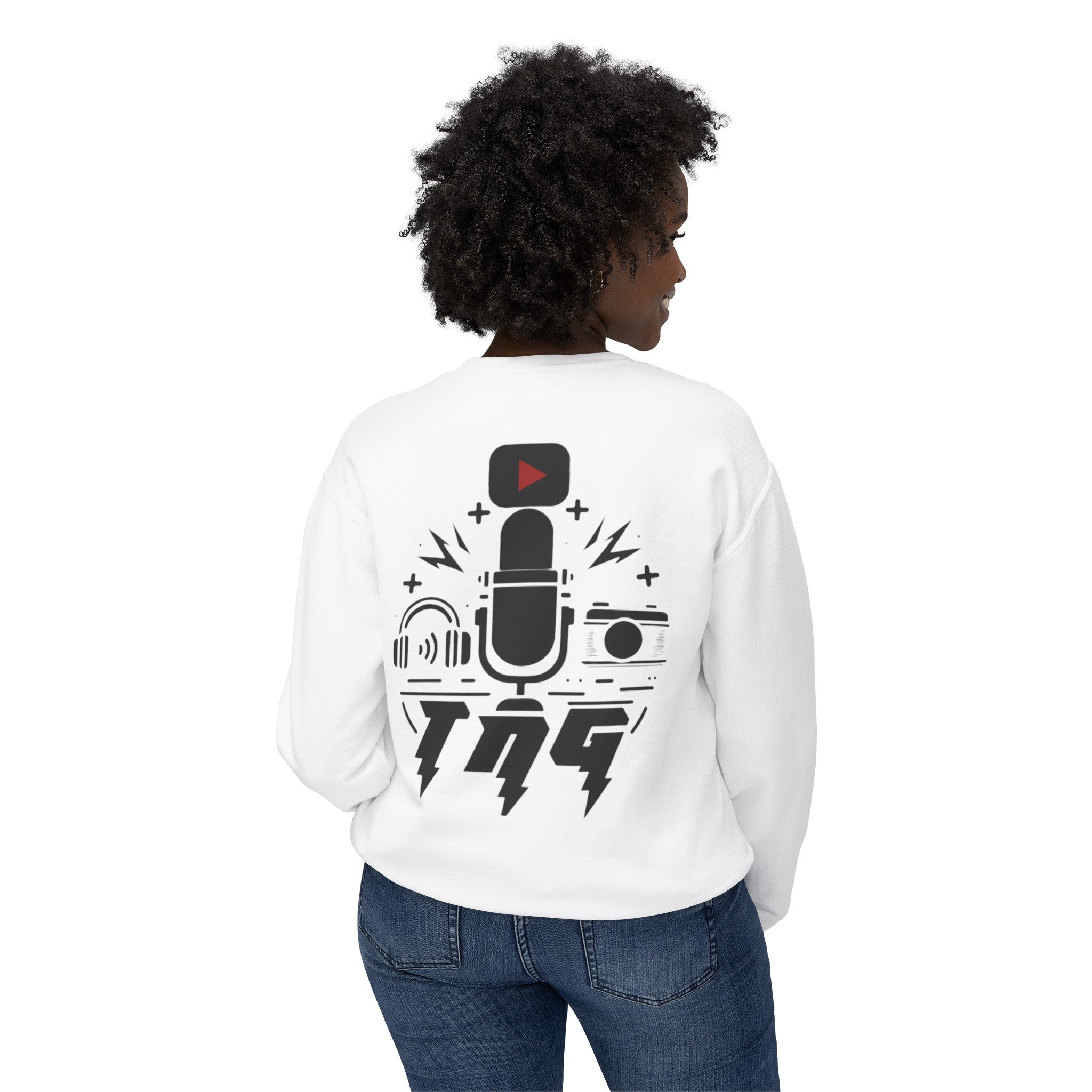 Unisex Lightweight Crewneck Sweatshirt